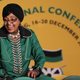Winnie Madikizela-Mandela in Bloemfontein, South Africa, in December 2012